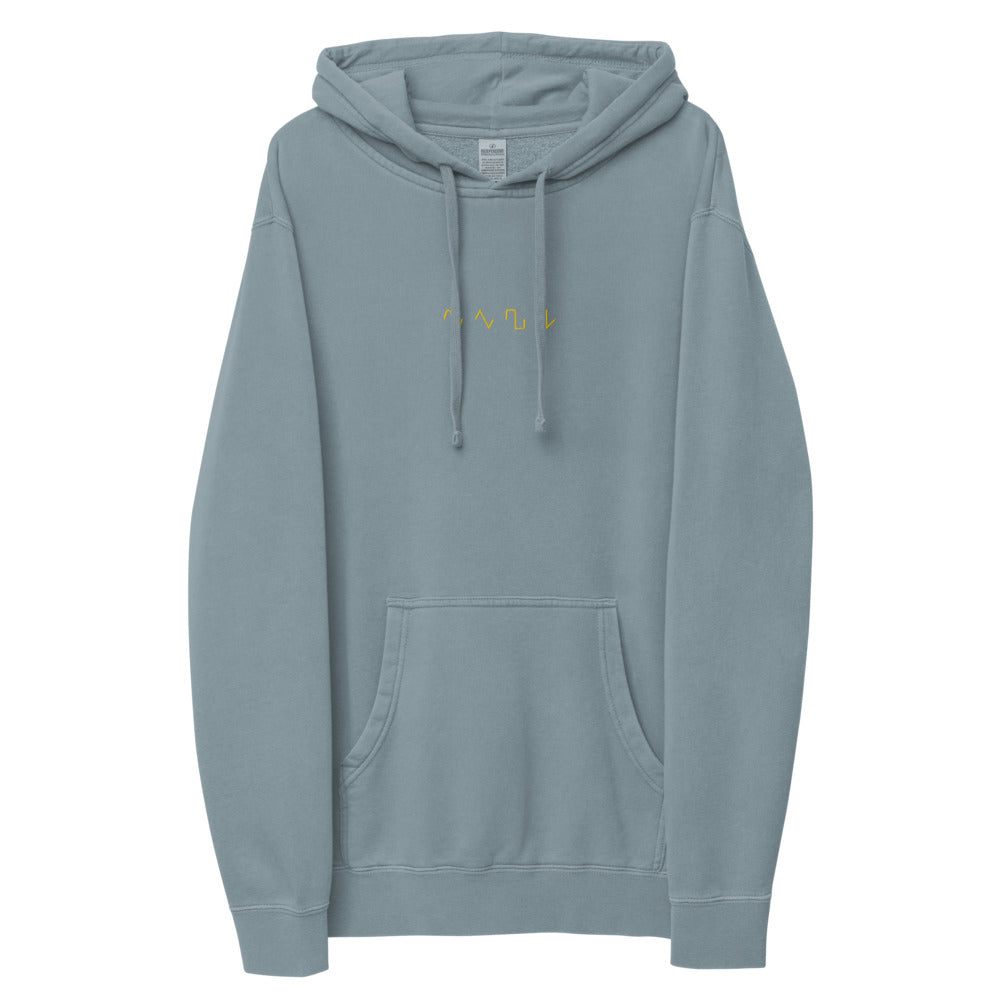 BASIC SHAPES HOODIE (BLUE)